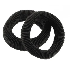 Etos Elastieken Roll Up Medium Zwart 2St
