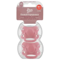 Etos Fopspenen In Steriliseerdoosje 18+ Maanden Assorti