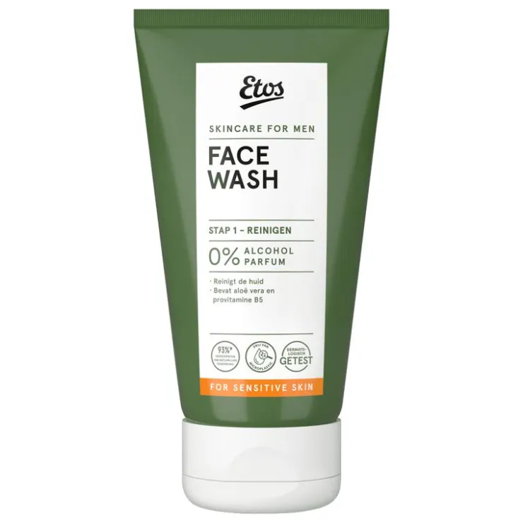 Heren Etos For Men Sensitive & Hydraterende Face Wash