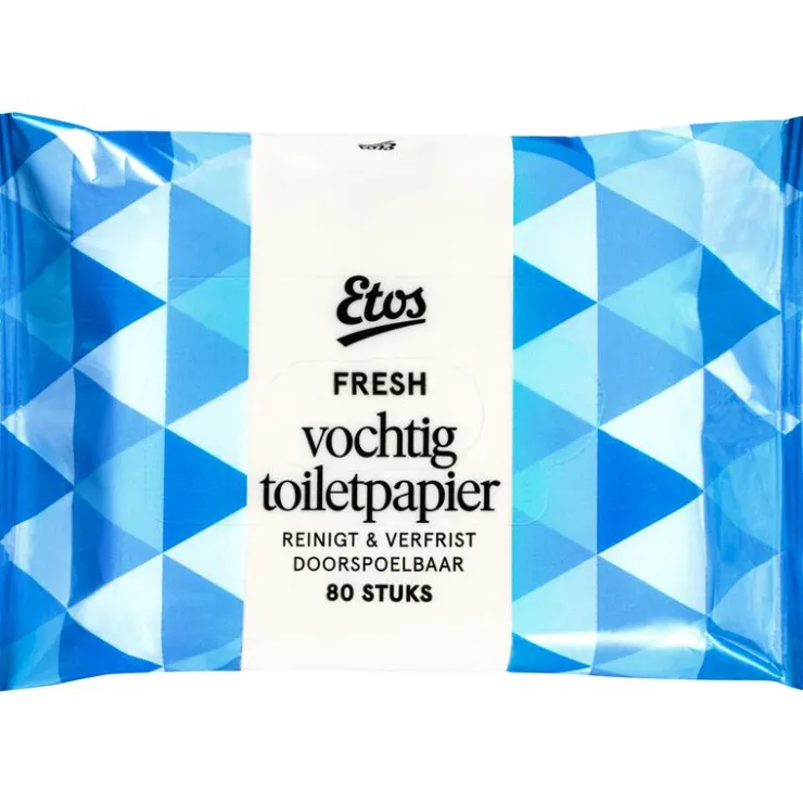 Etos Fresh vochtig toiletpapier