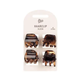 Etos Haarklem Small Bruin 4St