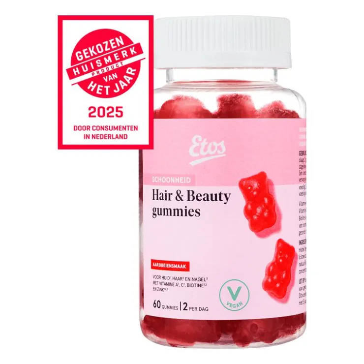 Etos Hair & Beauty gummies 60 stuks