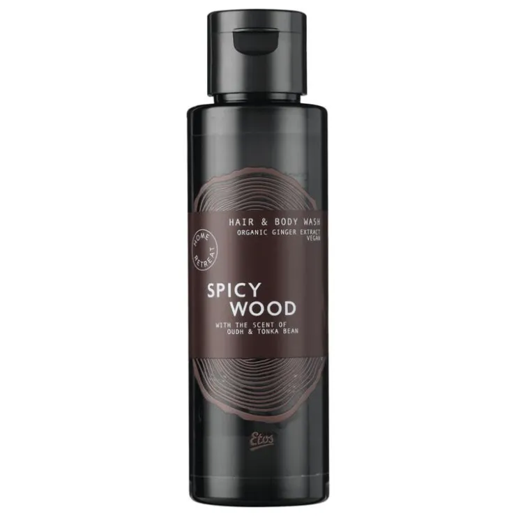 Etos Home Retreat Hair And Body Wash Spicy Wood 100 ML