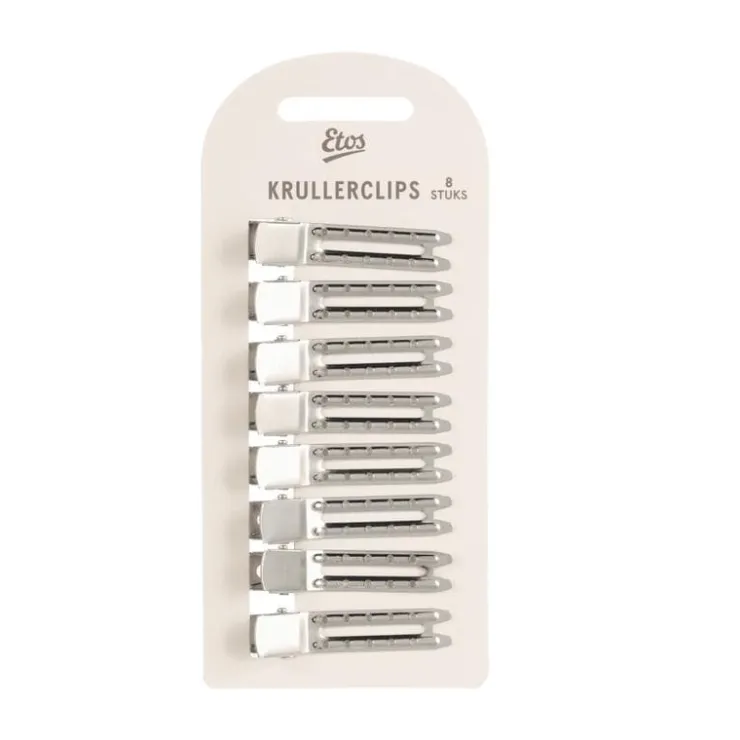 Etos Krullerclips 8St