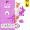 Etos Luiers Extra Large Maat 6 13-18 kg Value pack 32 stuks