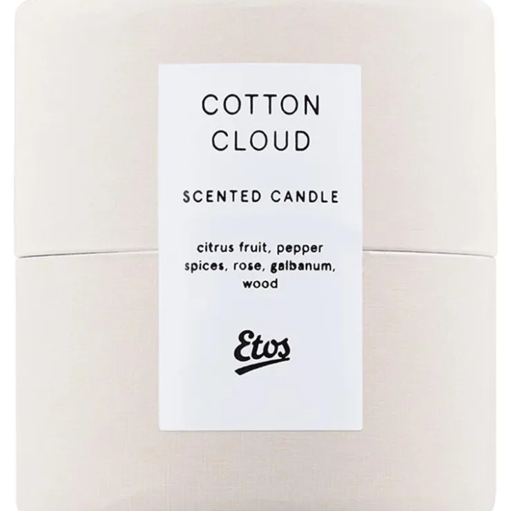 Etos Scented Glass In Sliding Tube Cotton Cloud