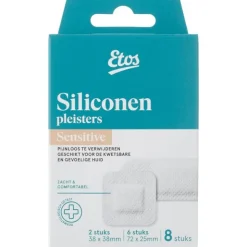 Etos Siliconen Pleisters Sensitive 8 Pleisters