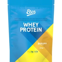 Etos Whey Protein Eiwitpoeder Banana 510 GR