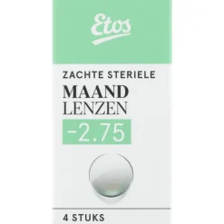 Etos zachte maandlenzen -2.75 4 stuks