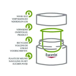 Eucerin Hyaluron-Filler + 3x EFFECT Dagcrème SPF15 Navulling 50 ML