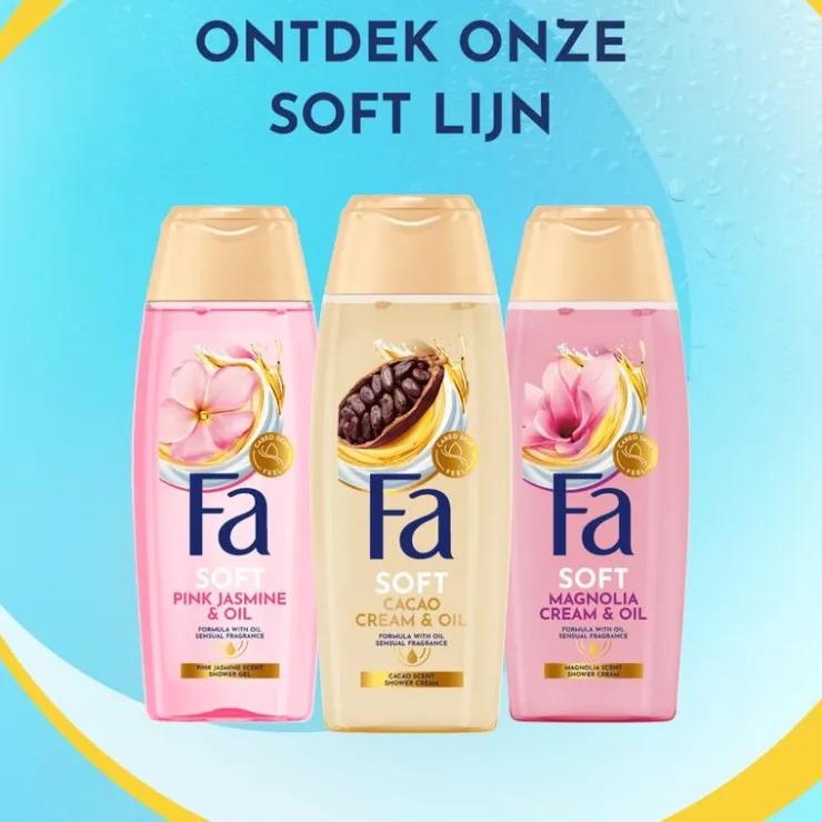 FA Cream & Oil Cacao Showergel 250 ML