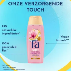 FA Cream & Oil Silk & Magnolia Showergel 250 ML
