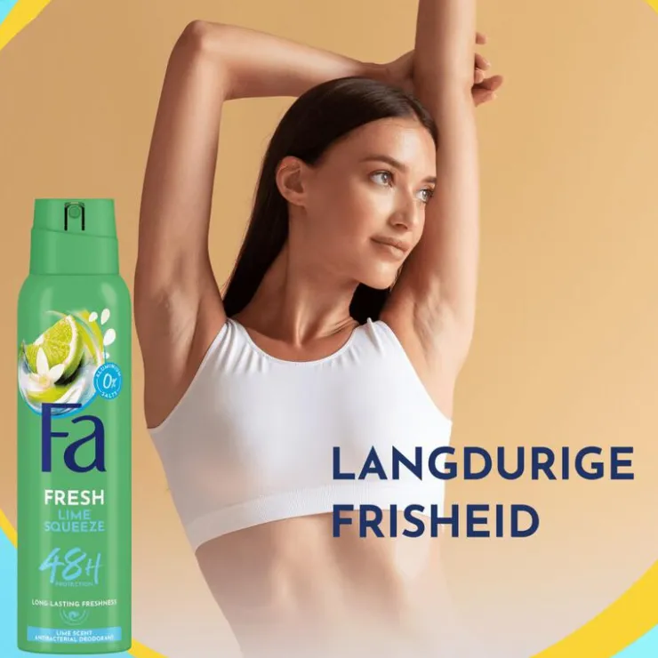 FA Lime Squeeze Deodorant Spray 150 ML