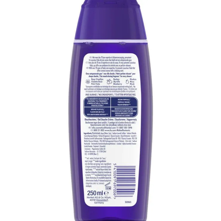 FA Luxurious Moments Showergel 250 ML