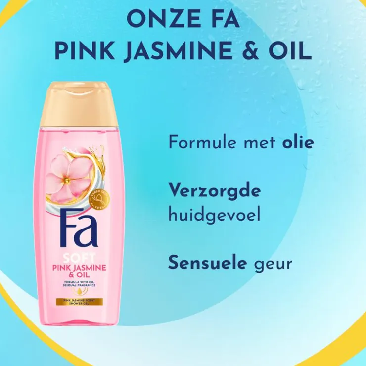 FA Magic Oil Pink Jasmine Douchegel 250 ML