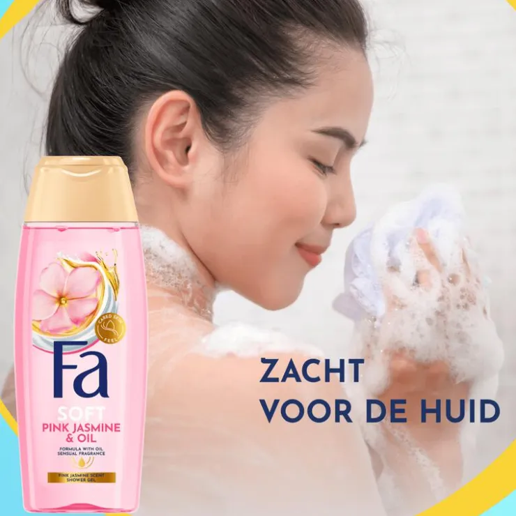 FA Magic Oil Pink Jasmine Douchegel 250 ML