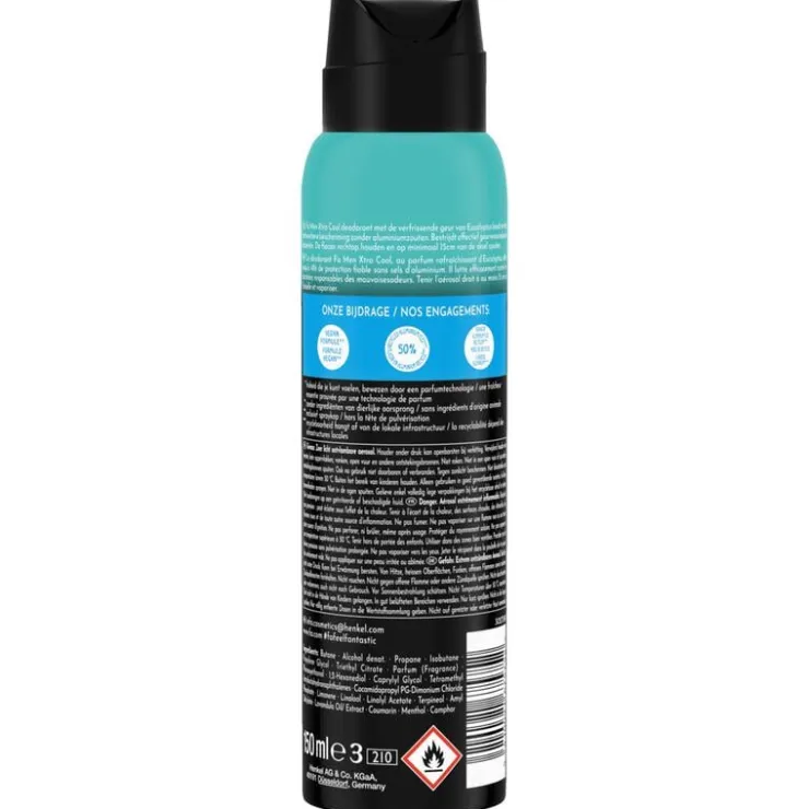 FA Men Extreme Cool Deodorant Spray 150 ML