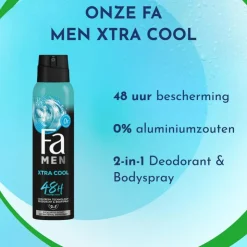 FA Men Extreme Cool Deodorant Spray 150 ML