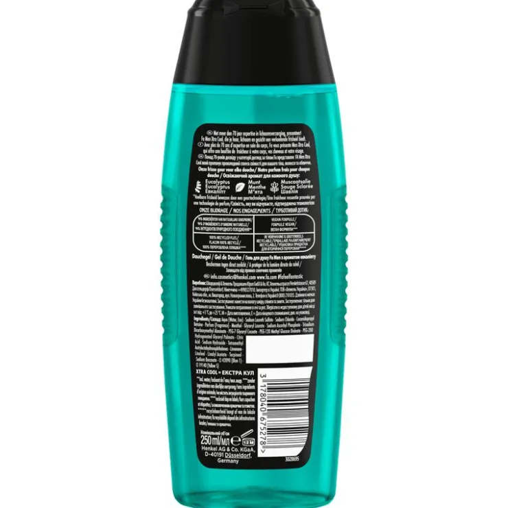 Heren FA Men Extreme Cool Douchegel & Shampoo 250 ML
