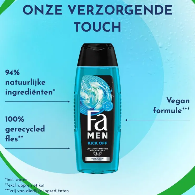FA Men Perfect Wave Shower Gel