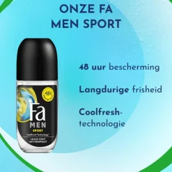 FA Men Sport Deodorant Roller 50 ML