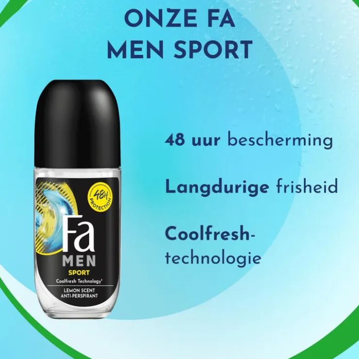 FA Men Sport Deodorant Roller 50 ML