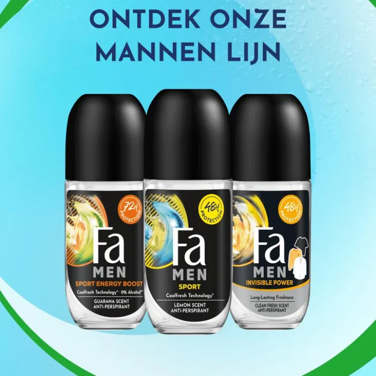 FA Men Sport Deodorant Roller 50 ML