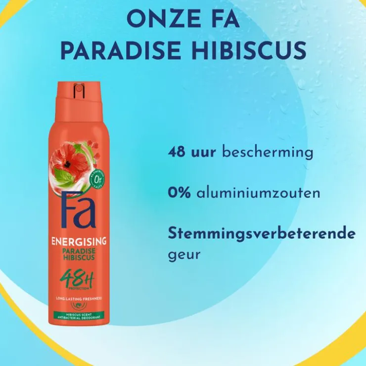 FA Paradise Moments Deodorant Spray 150 ML