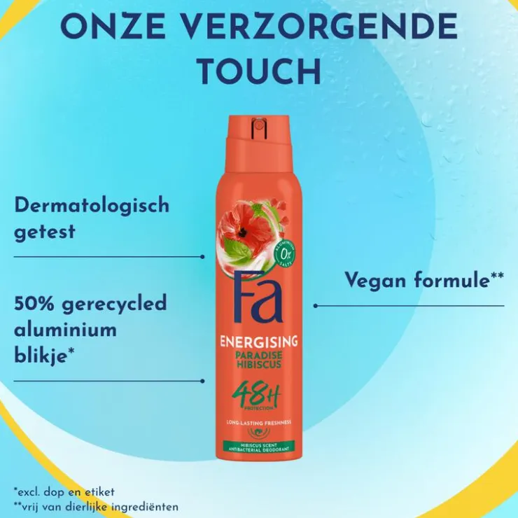 FA Paradise Moments Deodorant Spray 150 ML