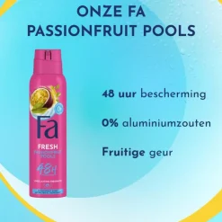 FA Passionfruit Deodorant Spray 150 ML