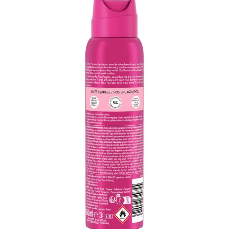 FA Pink Passion Deodorant Spray 150 ML