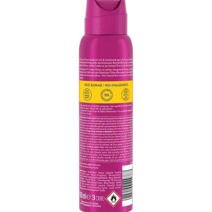 FA Sunset Love Deodorant Spray 150 ML