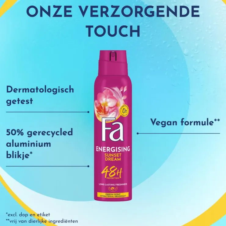 FA Sunset Love Deodorant Spray 150 ML