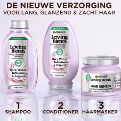 Garnier Loving Blends Rice Water Infusion & Zetmeel Conditioner 250 ML