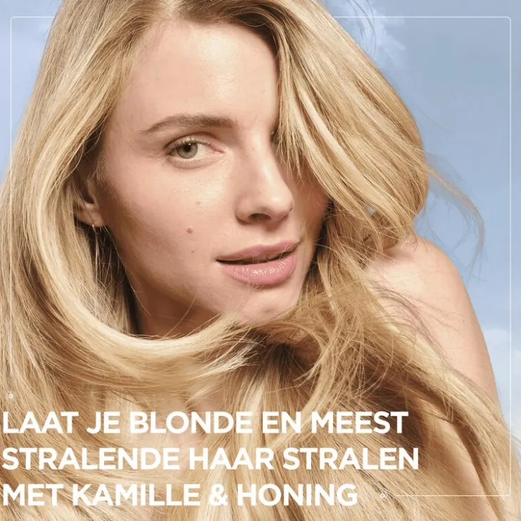 Garnier Loving Blends Sun-Kissed Chamomile & Bloemenhoning Haarmasker 340 ML