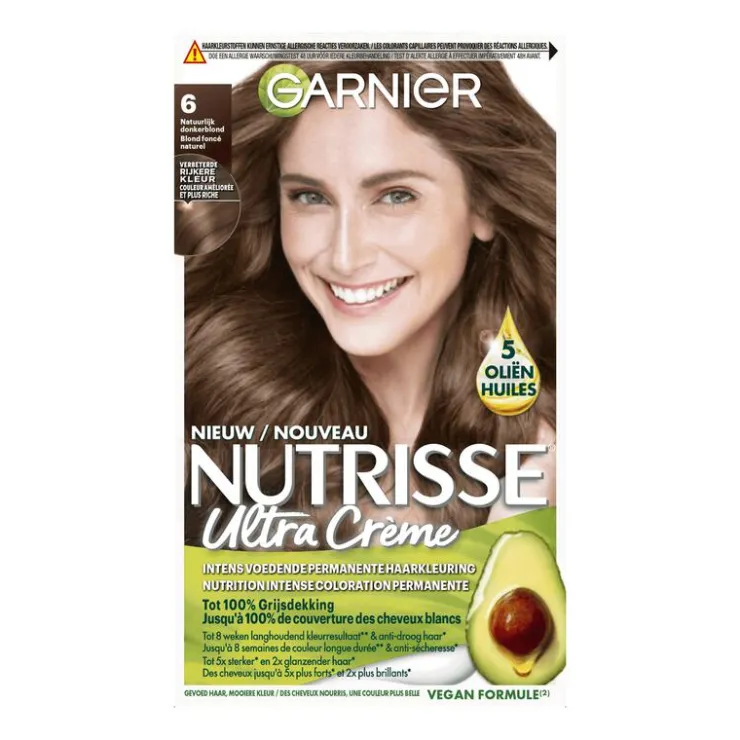 Garnier Nutrisse Crème Permanente Haarverf