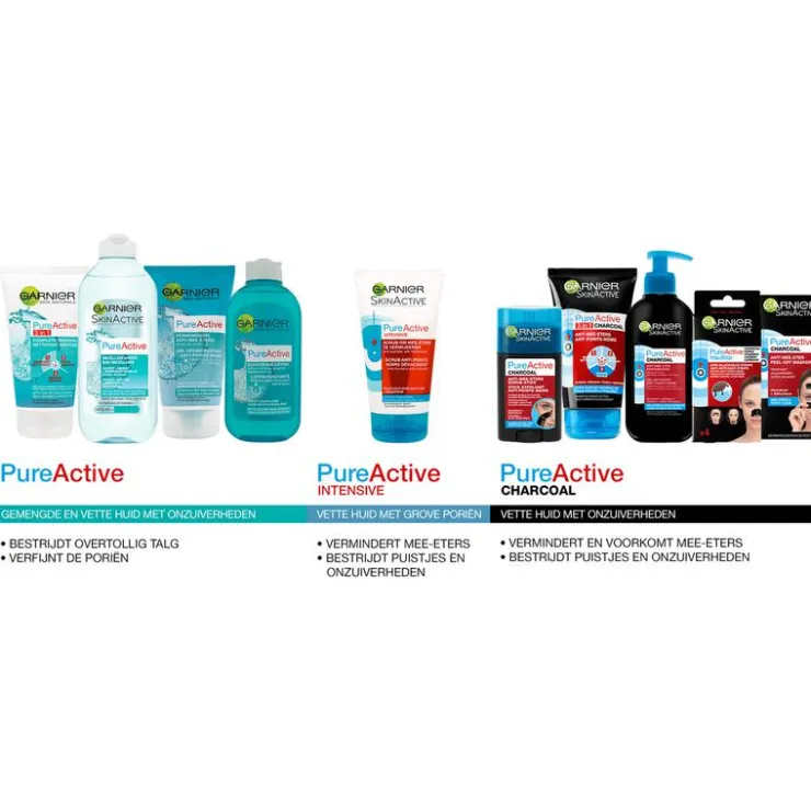 Garnier PureActive 3-in-1 Complete Reiniging 150 ML