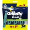 Heren Gillette Blue2 Plus Slalom Wegwerpmesjes 20 Stuks