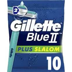 Heren Gillette Blue2 Slalom Wegwerpmesjes 10 Stuks