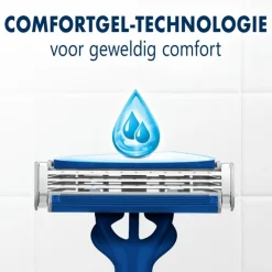 Heren Gillette Blue3 Smooth Wegwerpmesjes 6 stuks
