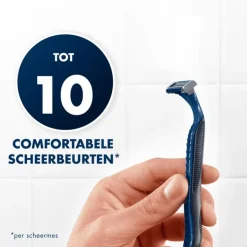 Heren Gillette Blue3 Smooth Wegwerpmesjes 6 stuks