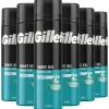Heren Gillette Classic Sensitive Scheergel Gevoelige Huid 200 ML Multipack 6 stuks