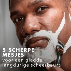 Heren Gillette Fusion5 Power Navulmesjes 8 Stuks