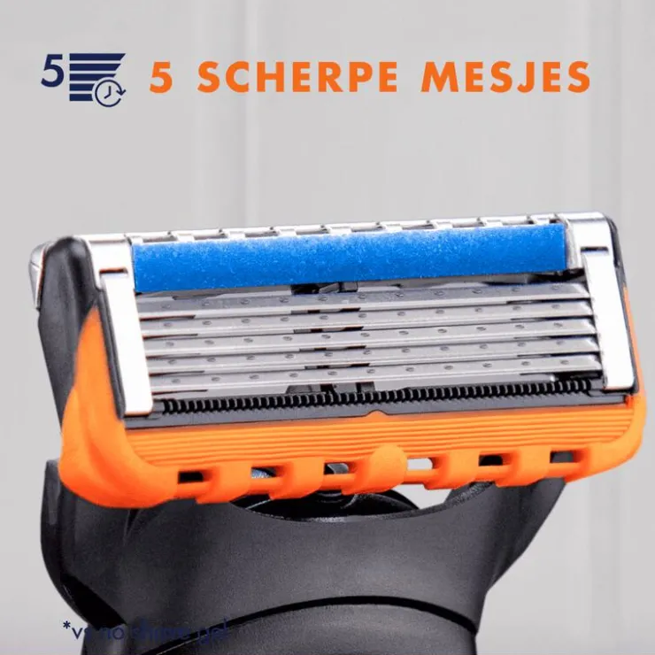 Heren Gillette Fusion5 Power Scheersysteem Met 1 Navulmesje
