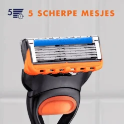 Heren Gillette Fusion5 Scheersysteem Met 2 Navulmesjes