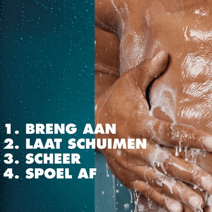 Heren Gillette Intimate 2-In-1 Scheercrème & Reiniger Voor Intieme Zone 177 ML