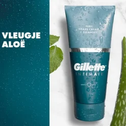 Heren Gillette Intimate 2-In-1 Scheercrème & Reiniger Voor Intieme Zone 177 ML