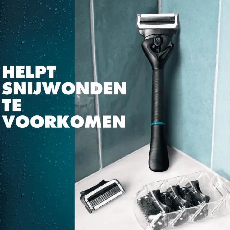 Heren Gillette Intimate Navulmesjes 6 Stuks