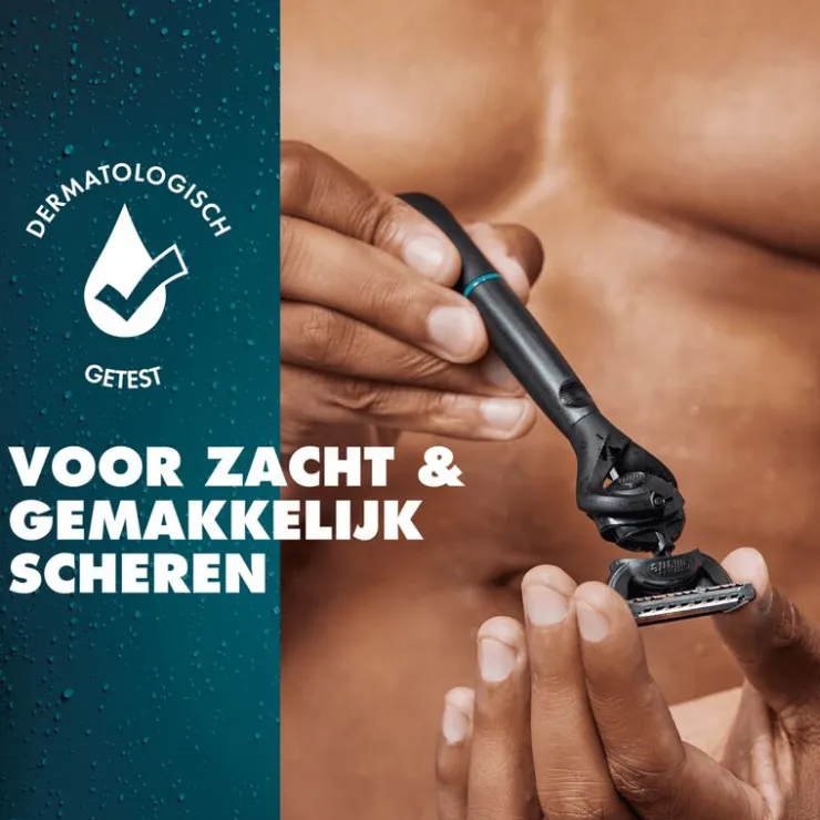 Heren Gillette Intimate Navulmesjes 6 Stuks
