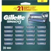 Heren Gillette Mach3 Navulmesjes 20 Stuks